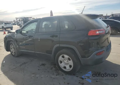 2014 Jeep Cherokee Sport from USA, damaged, VIN 1C4PJLAB2EW112414